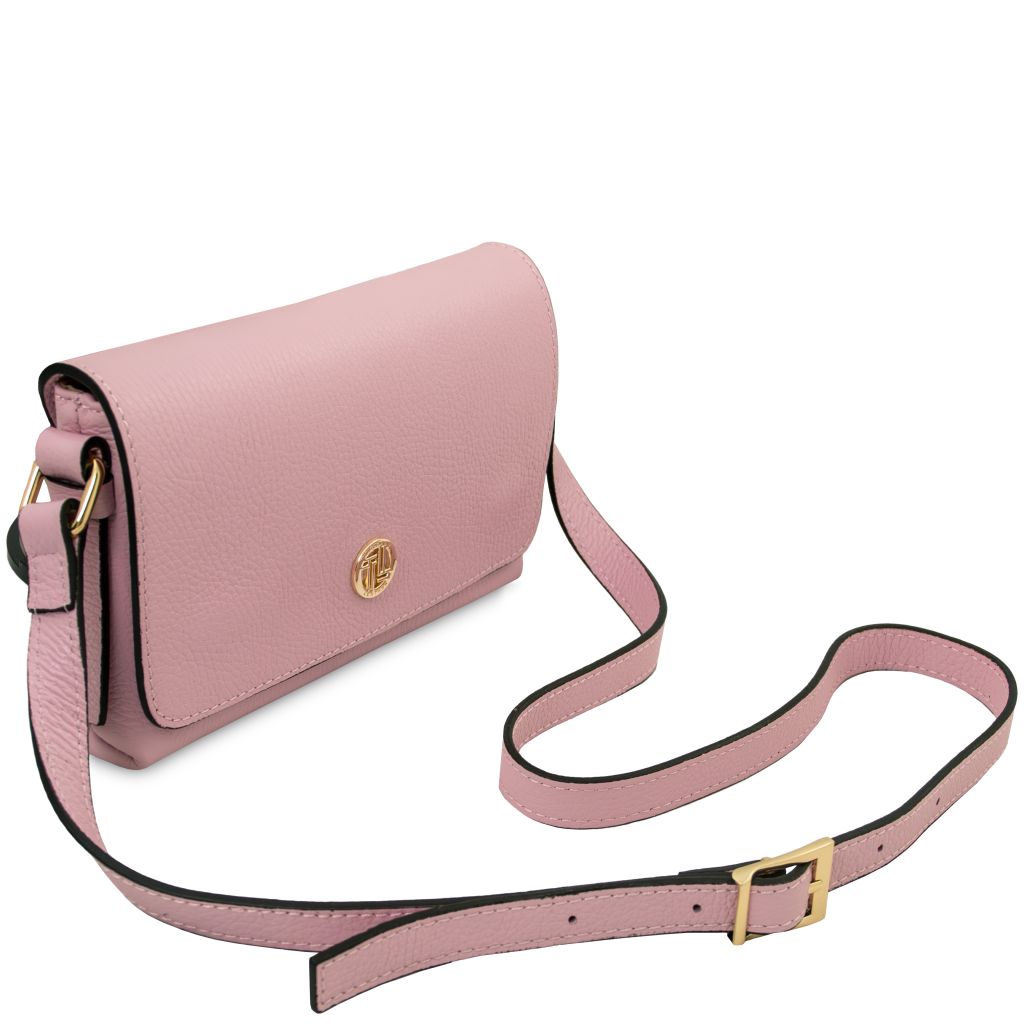biscuit-soft-leather-shoulder-bag-tl142582 - Vaaleanroosa - kuva 2