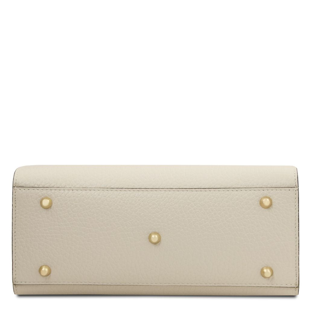 dama-leather-handbag-tl142565 - Beige - kuva 4