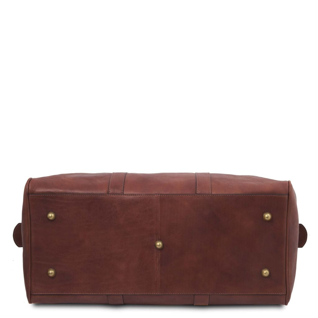 oslo-leather-travel-duffle-bag-weekender-bag-tl141913 - Ruskea - kuva 4