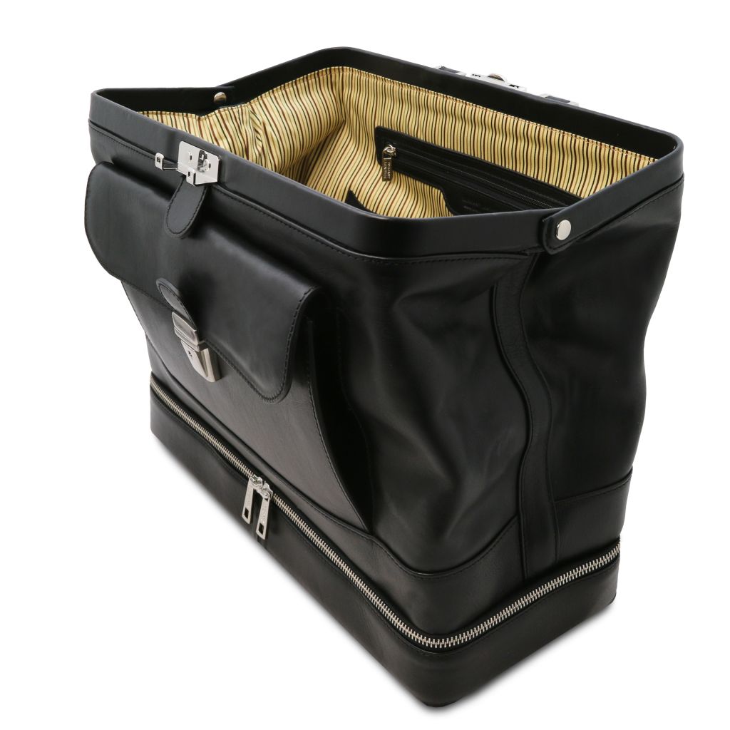 giotto-exclusive-double-bottom-leather-doctor-bag-tl142344 - Musta - kuva 7