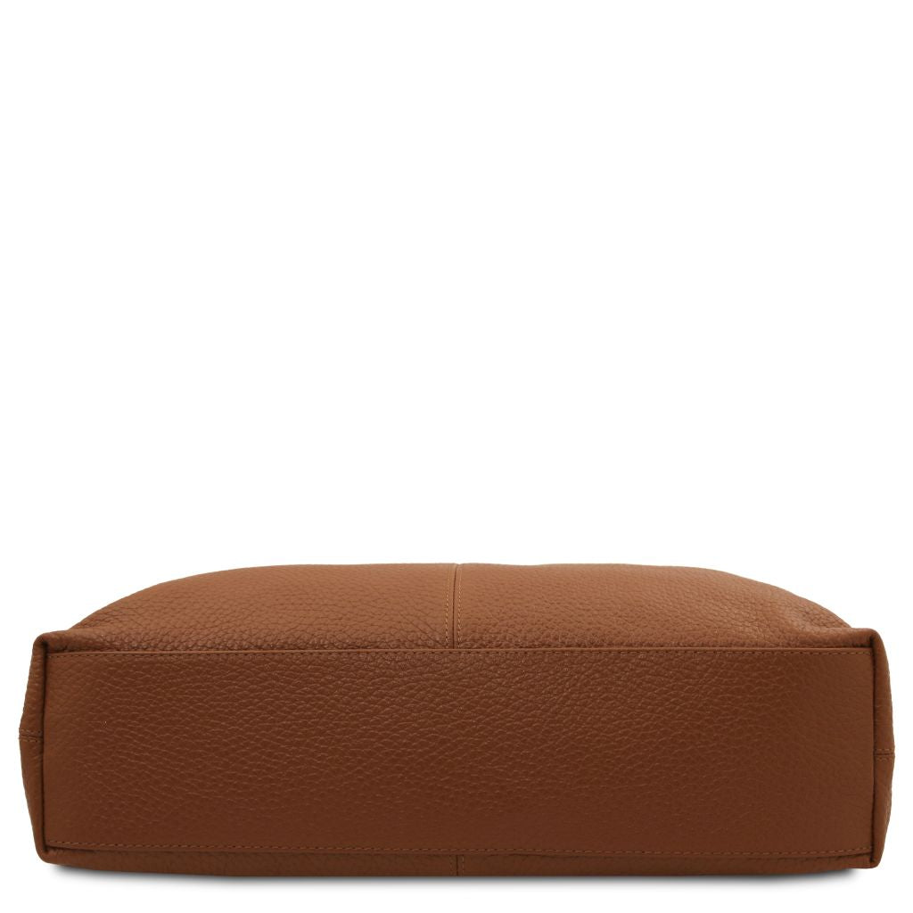 plenia-leather-shopping-bag-tl142569 - Konjakki - kuva 4