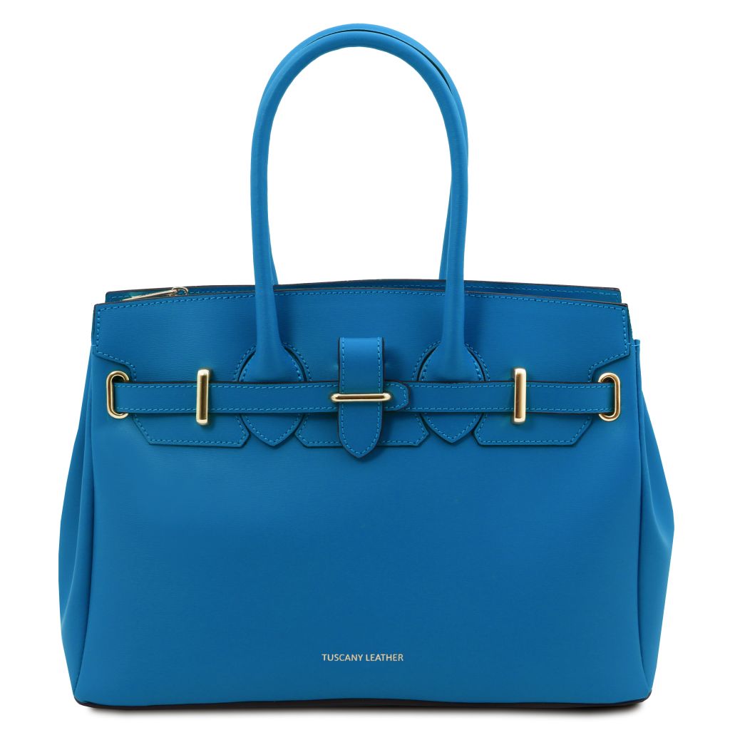 tl-bag-leather-handbag-tl142174 - Sininen