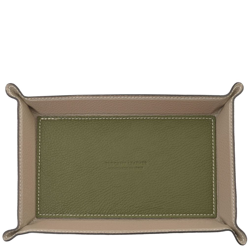 leather-valet-tray-tl142619 - Oliivinvihreä - kuva 2
