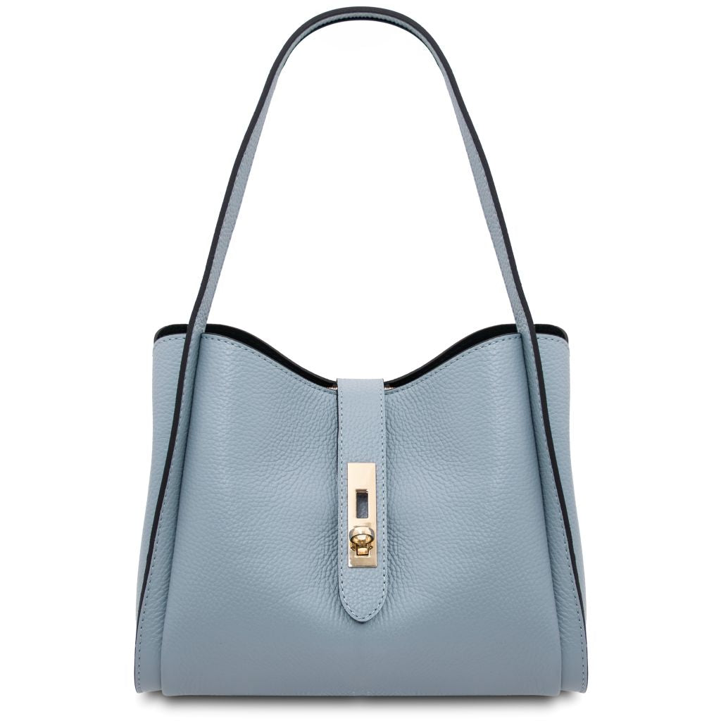 soave-soft-leather-handbag-tl142583 - Vaaleansininen