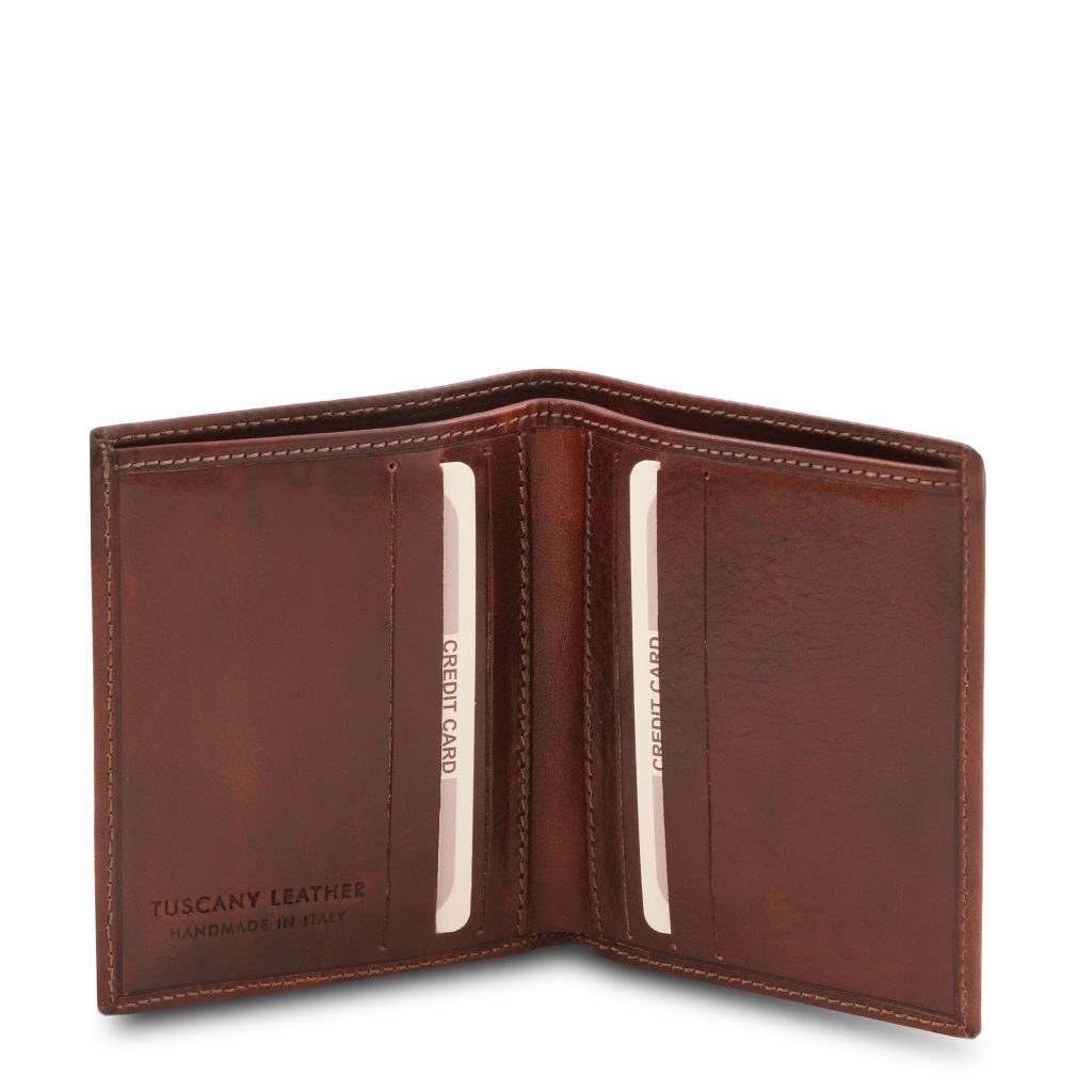 exclusive-2-fold-leather-wallet-for-men-tl142064 - Ruskea - kuva 2
