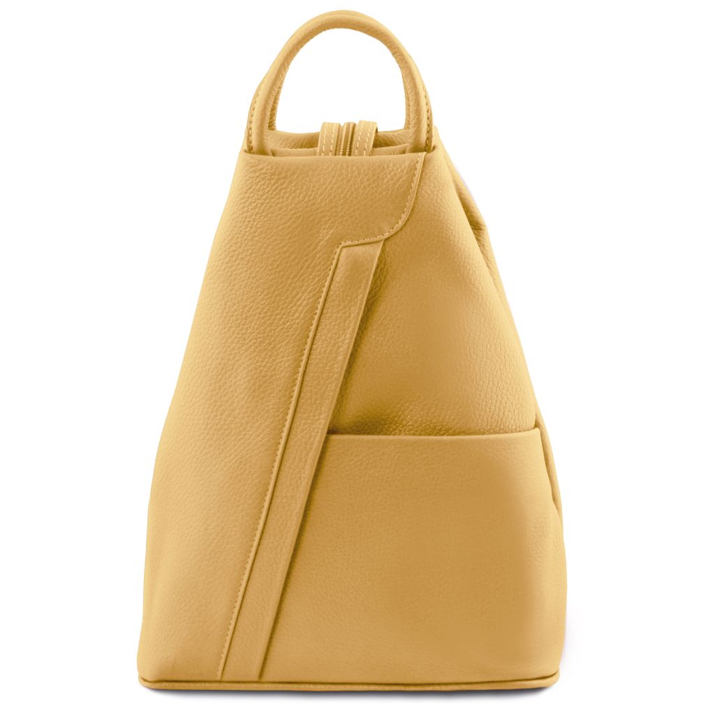 shanghai-soft-leather-backpack-tl141881 - Pastellinkeltainen