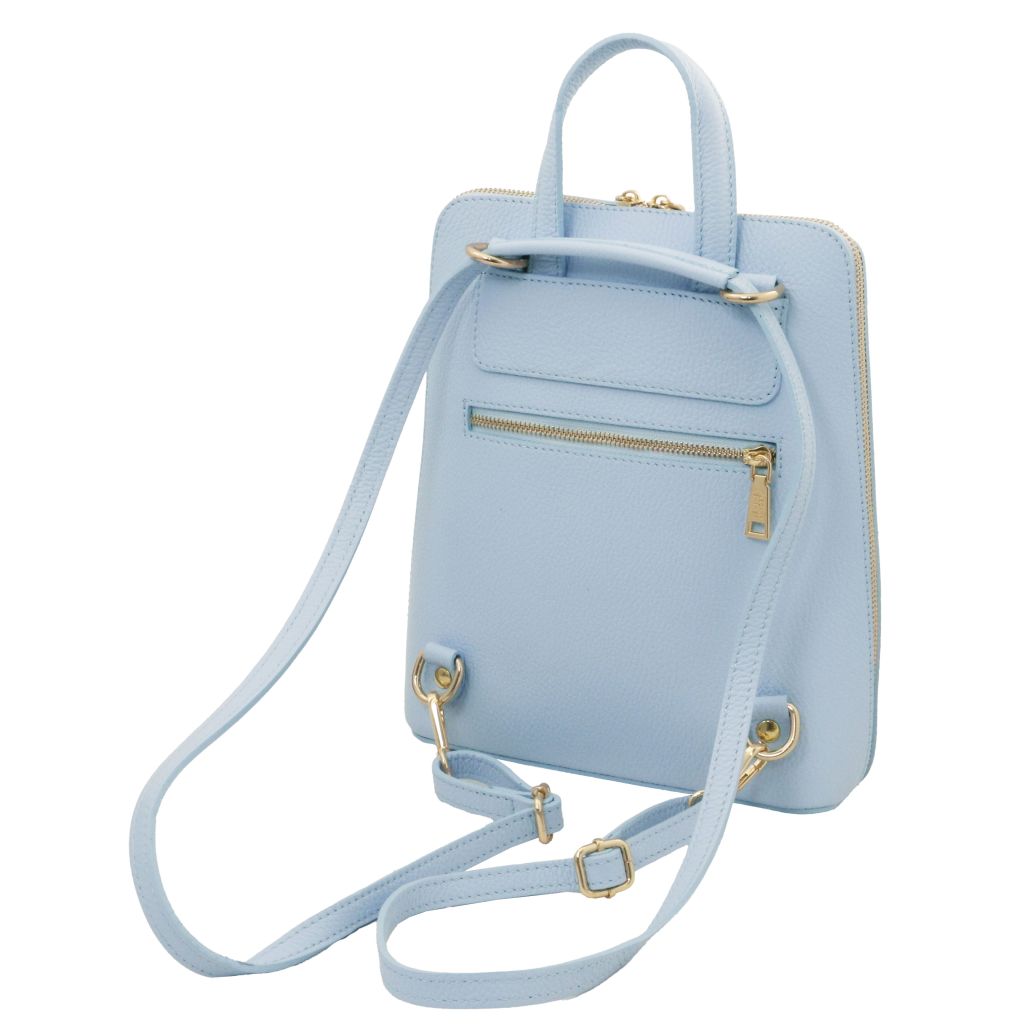 tl-bag-small-leather-backpack-for-women-tl142092 - Vaaleansininen - kuva 3