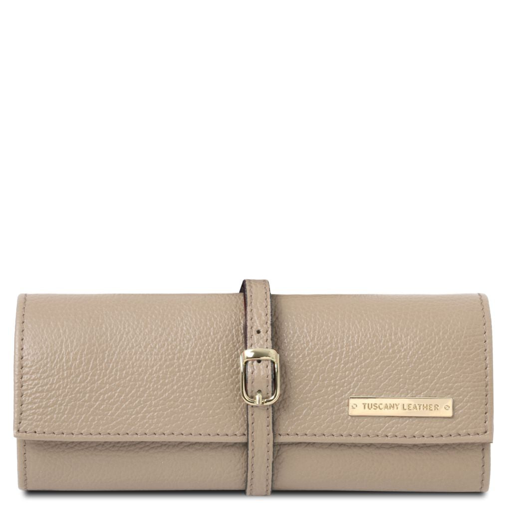 soft-leather-jewellery-case-tl142193 - Vaalea taupe