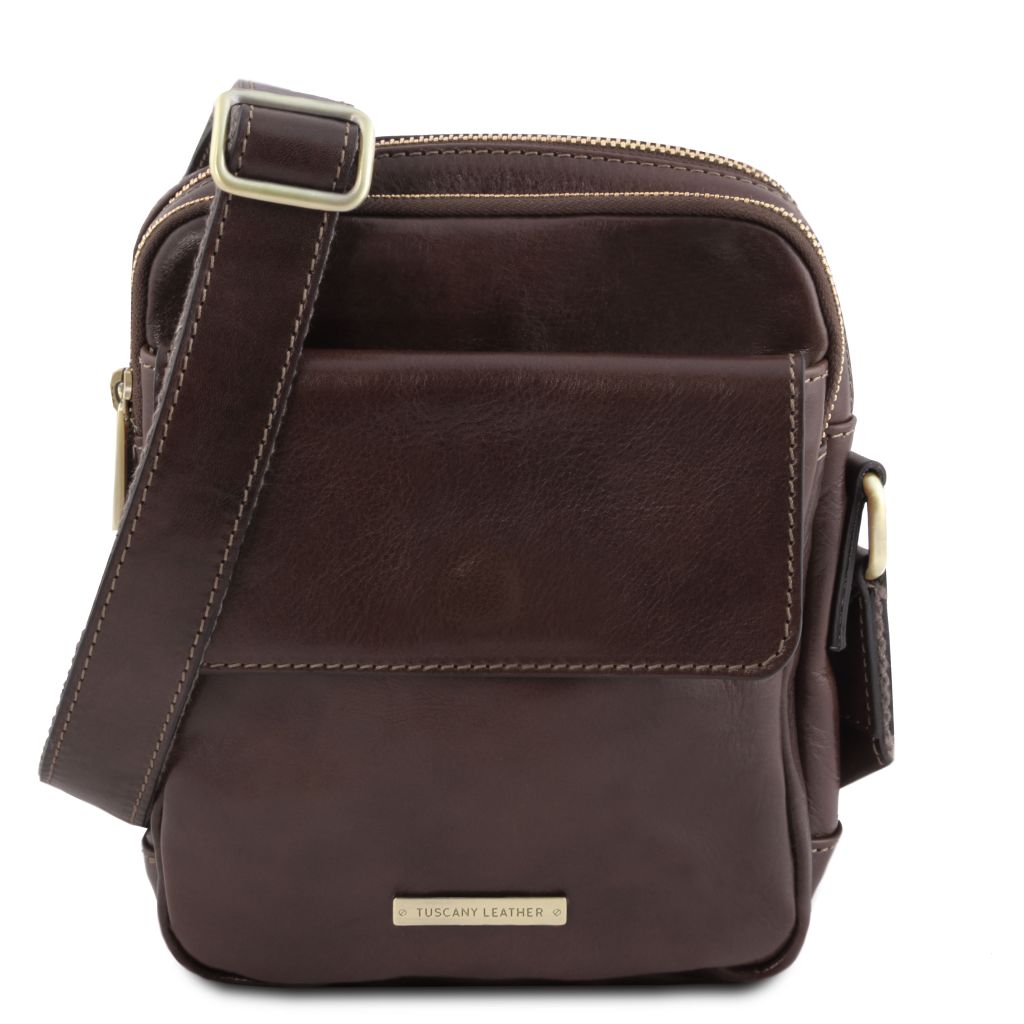 larry-leather-crossbody-bag-tl141915 - Tummanruskea