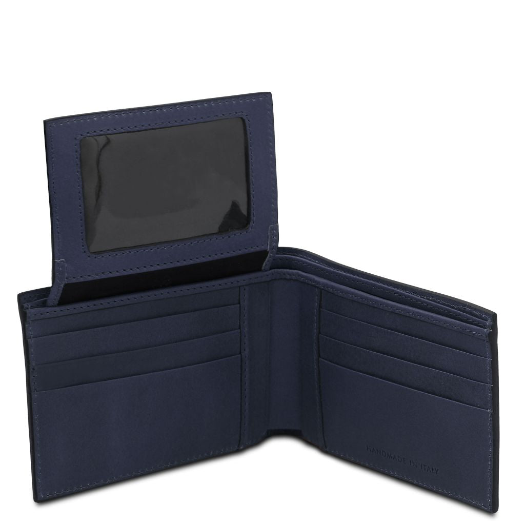 exclusive-3-fold-leather-wallet-for-men-tl142589 - Tummansininen - kuva 3