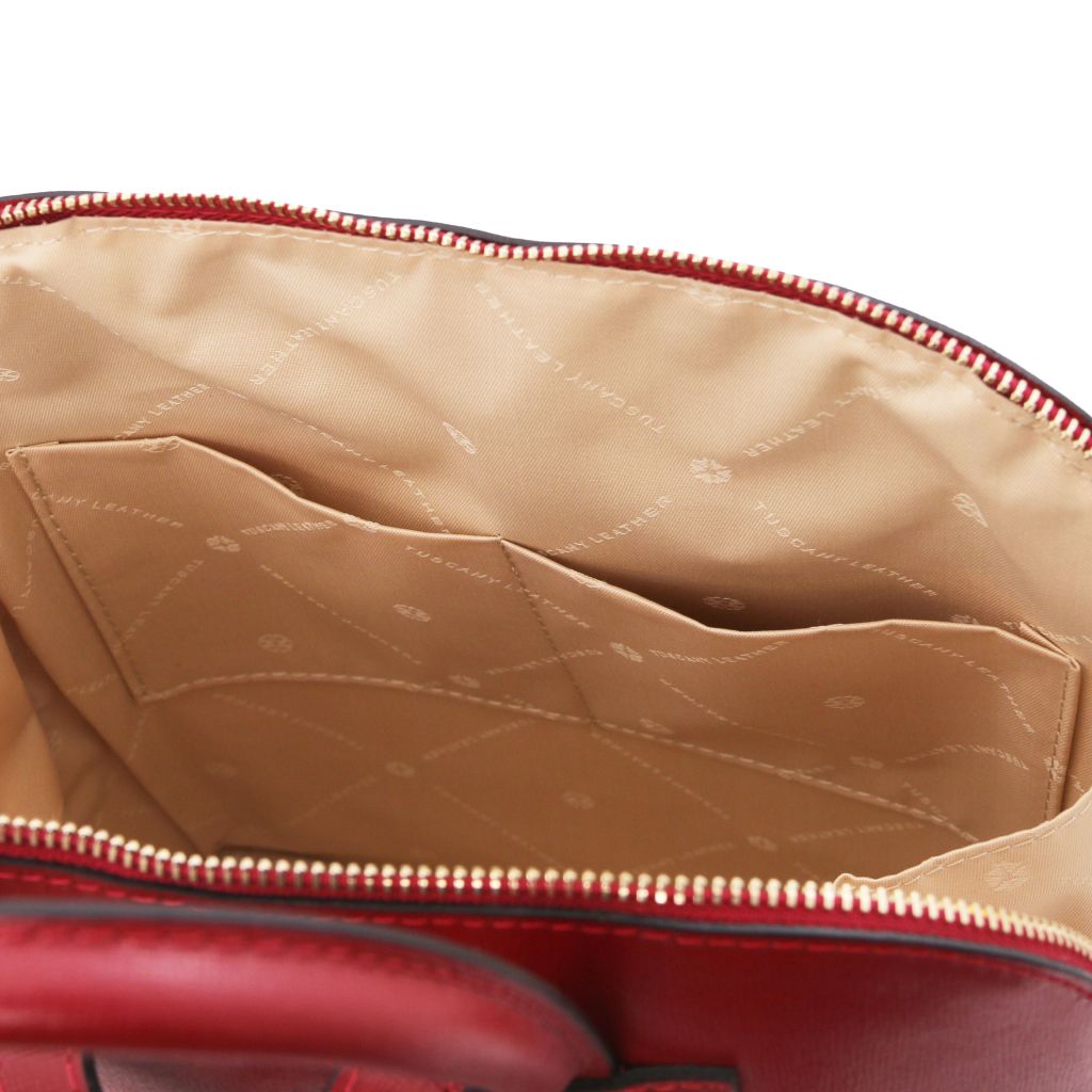 tl-bag-saffiano-leather-backpack-for-women-tl141631 - Punainen - kuva 5