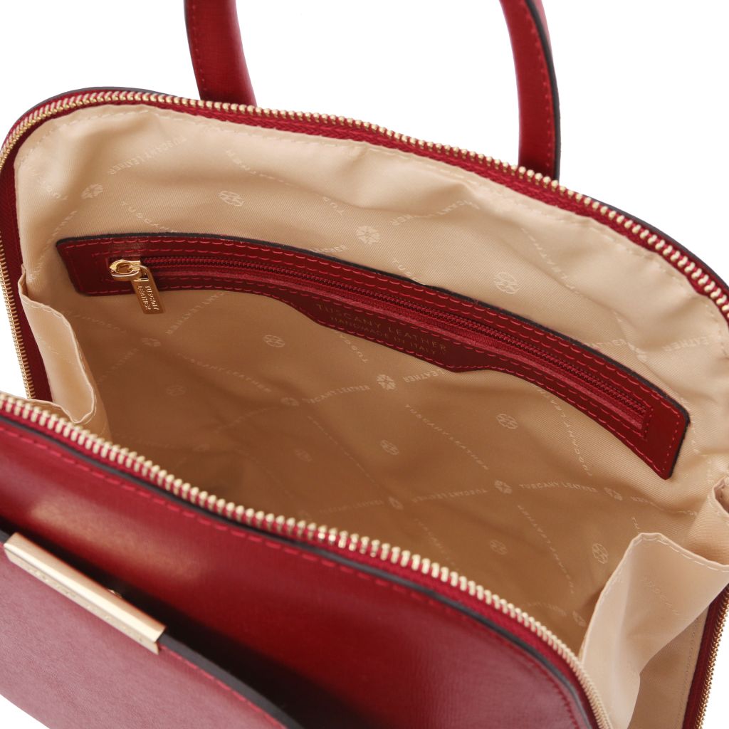 tl-bag-saffiano-leather-backpack-for-women-tl141631 - Punainen - kuva 4