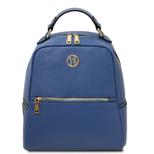 prisma-soft-leather-backpack-tl142483 - Deniminsininen