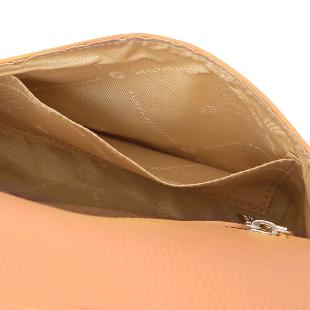 tl-bag-leather-clutch-tl141990 - Aprikoosi - kuva 5