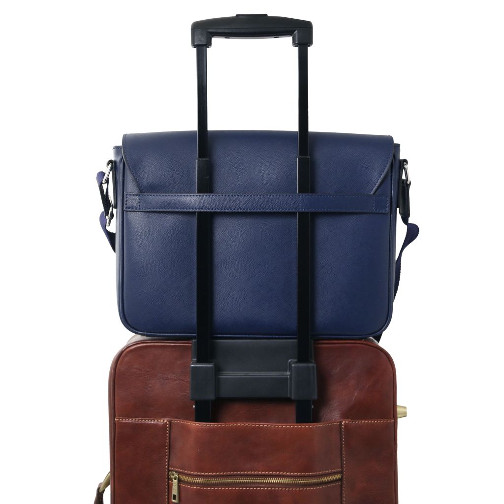 messenger-saffiano-leather-messenger-bag-tl142549 - Tummansininen - kuva 5