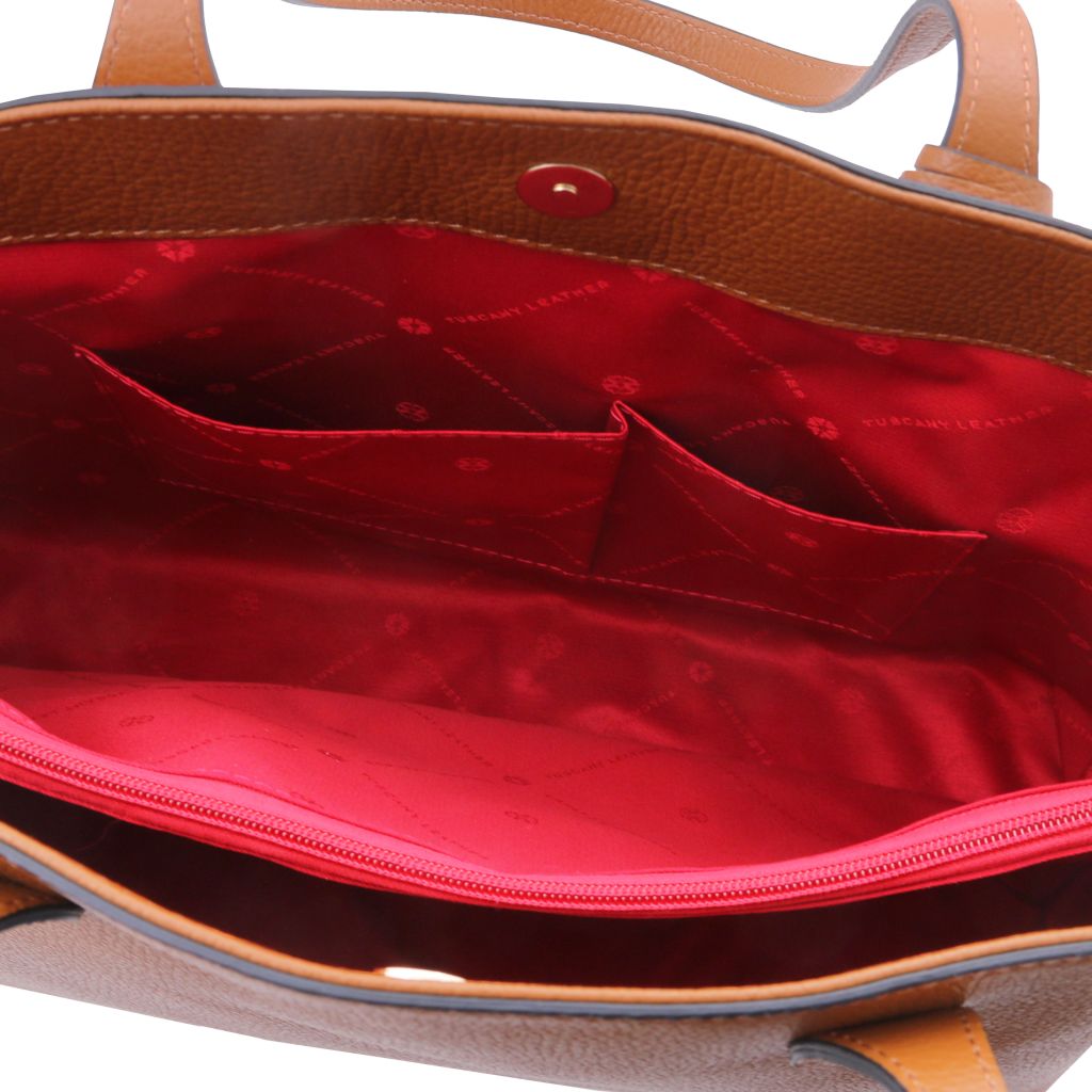 tl-bag-leather-shopping-bag-tl141828 - Konjakki - kuva 6