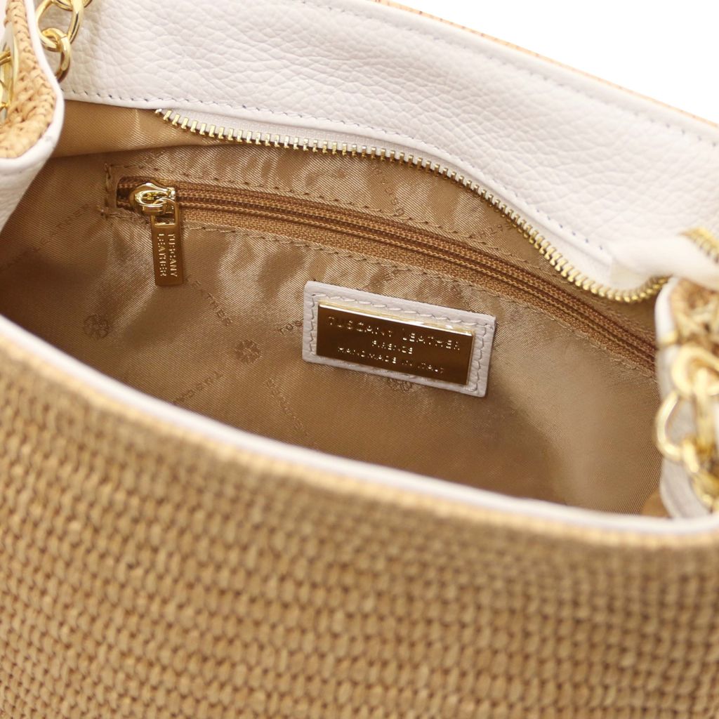tl-bag-raffia-bucket-bag-tl142208 - Valkoinen - kuva 5