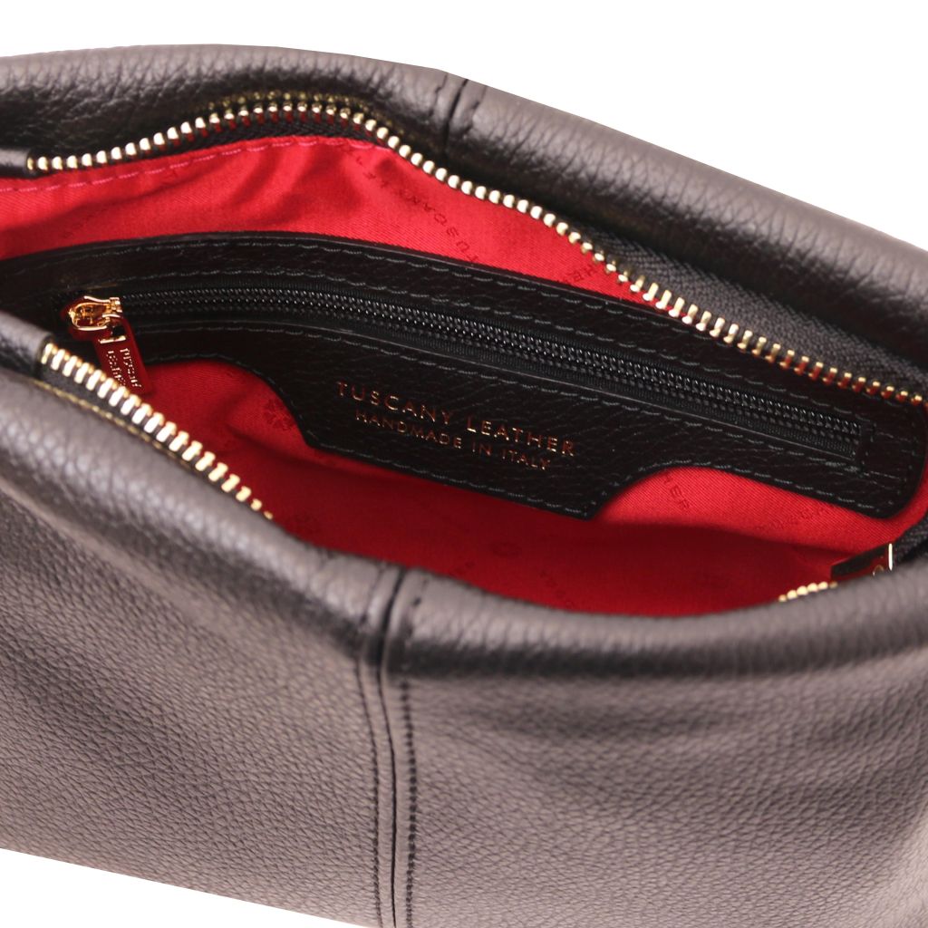 tl-bag-soft-leather-shoulder-bag-tl141720 - Musta - kuva 3
