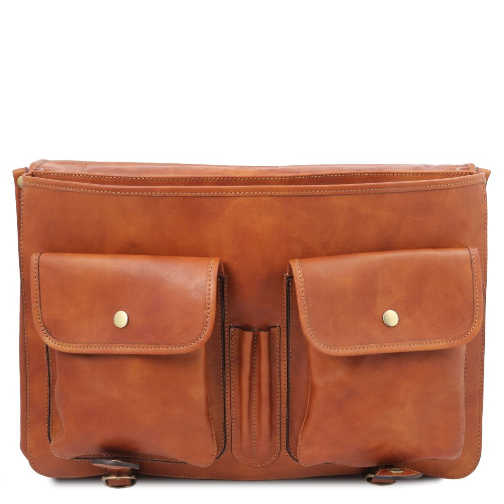 ancona-leather-messenger-bag-tl142073 - Luonnonväri - kuva 4