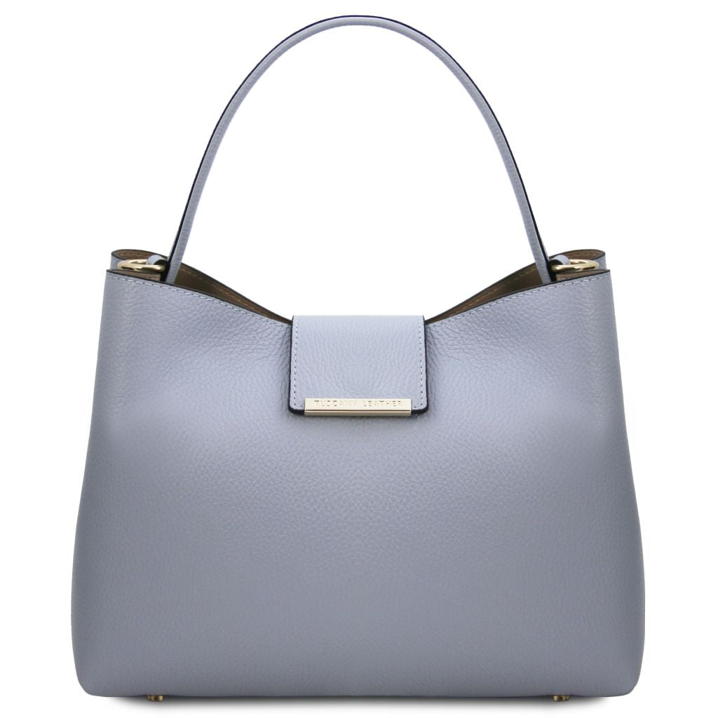 clio-leather-secchiello-bag-tl142356 - Vaaleansininen