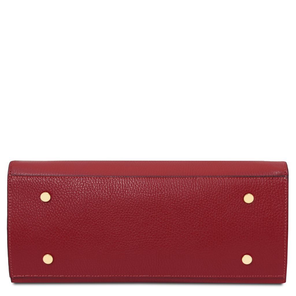 origami-leather-tote-tl142507 - Punainen - kuva 4