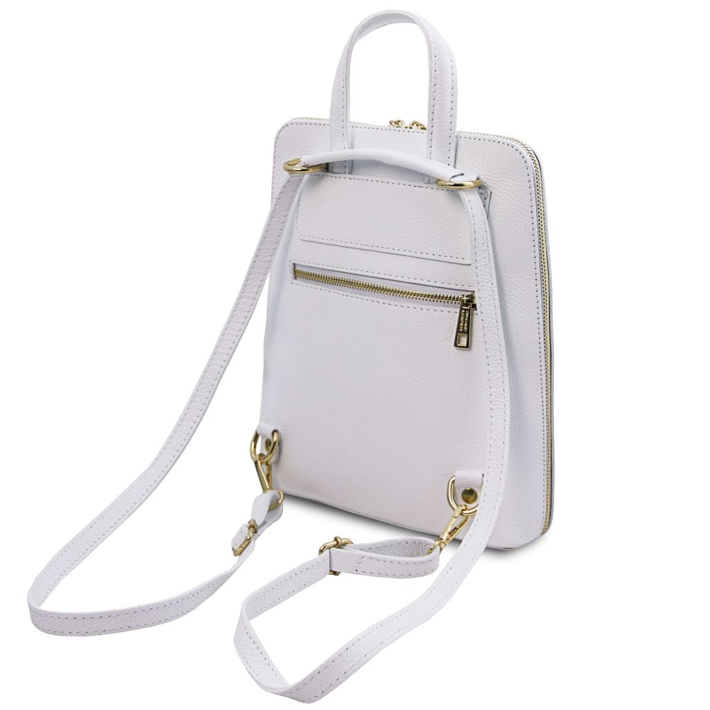 tl-bag-small-leather-backpack-for-women-tl142092 - Valkoinen - kuva 3