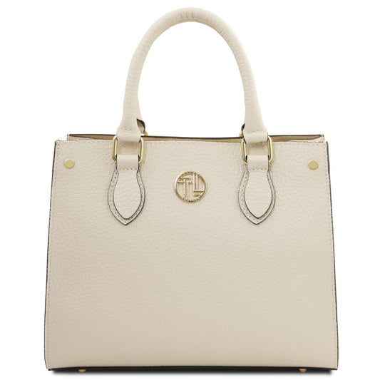 dama-leather-handbag-tl142565 - Beige