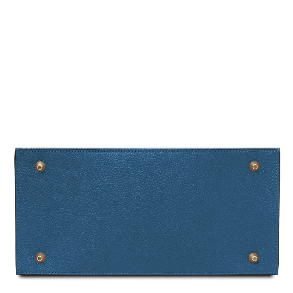 coccola-leather-handbag-tl142421 - Deniminsininen - kuva 4