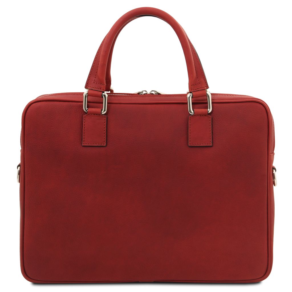 ferrara-leather-laptop-briefcase-tl142620 - Punainen - kuva 3