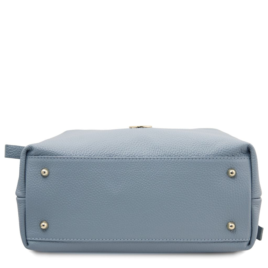 diade-soft-leather-shopping-bag-tl142587 - Vaaleansininen - kuva 4