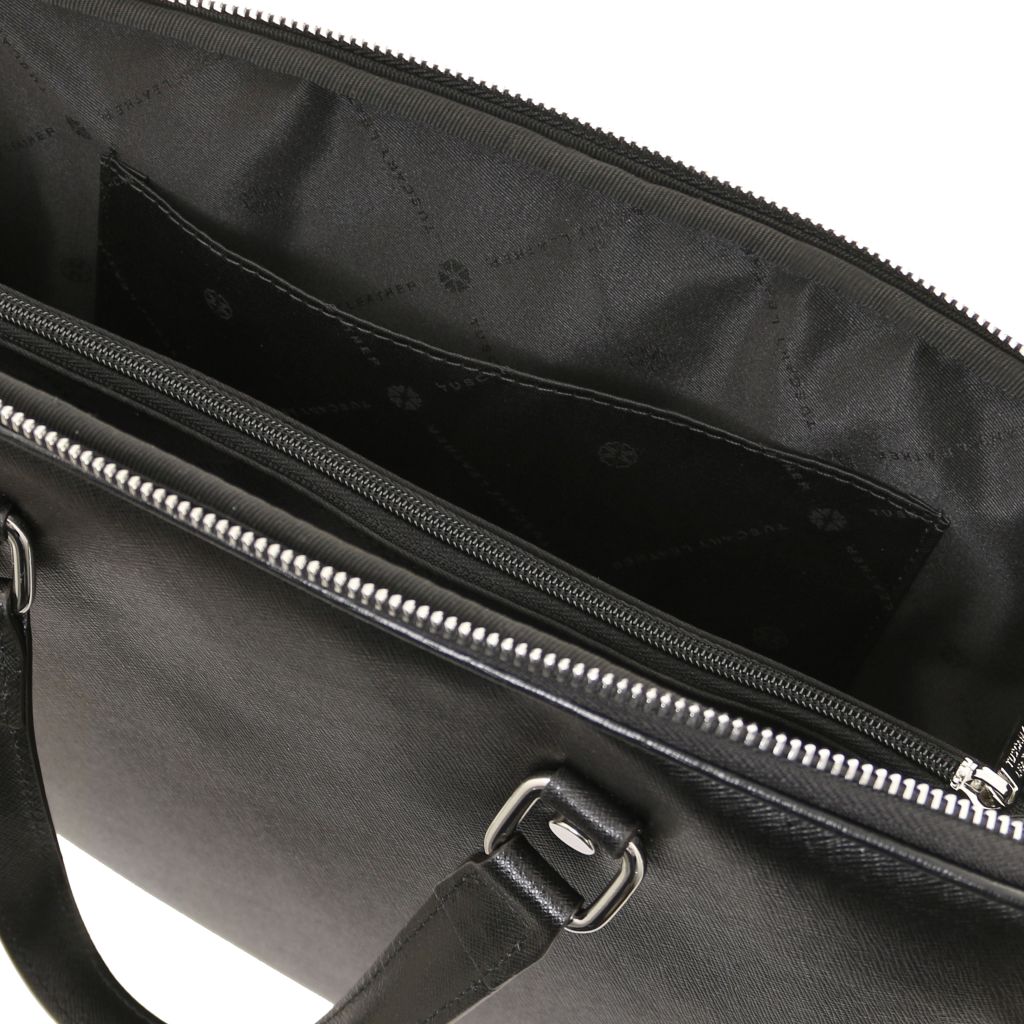 verona-saffiano-leather-business-bag-tl142547 - Musta - kuva 6