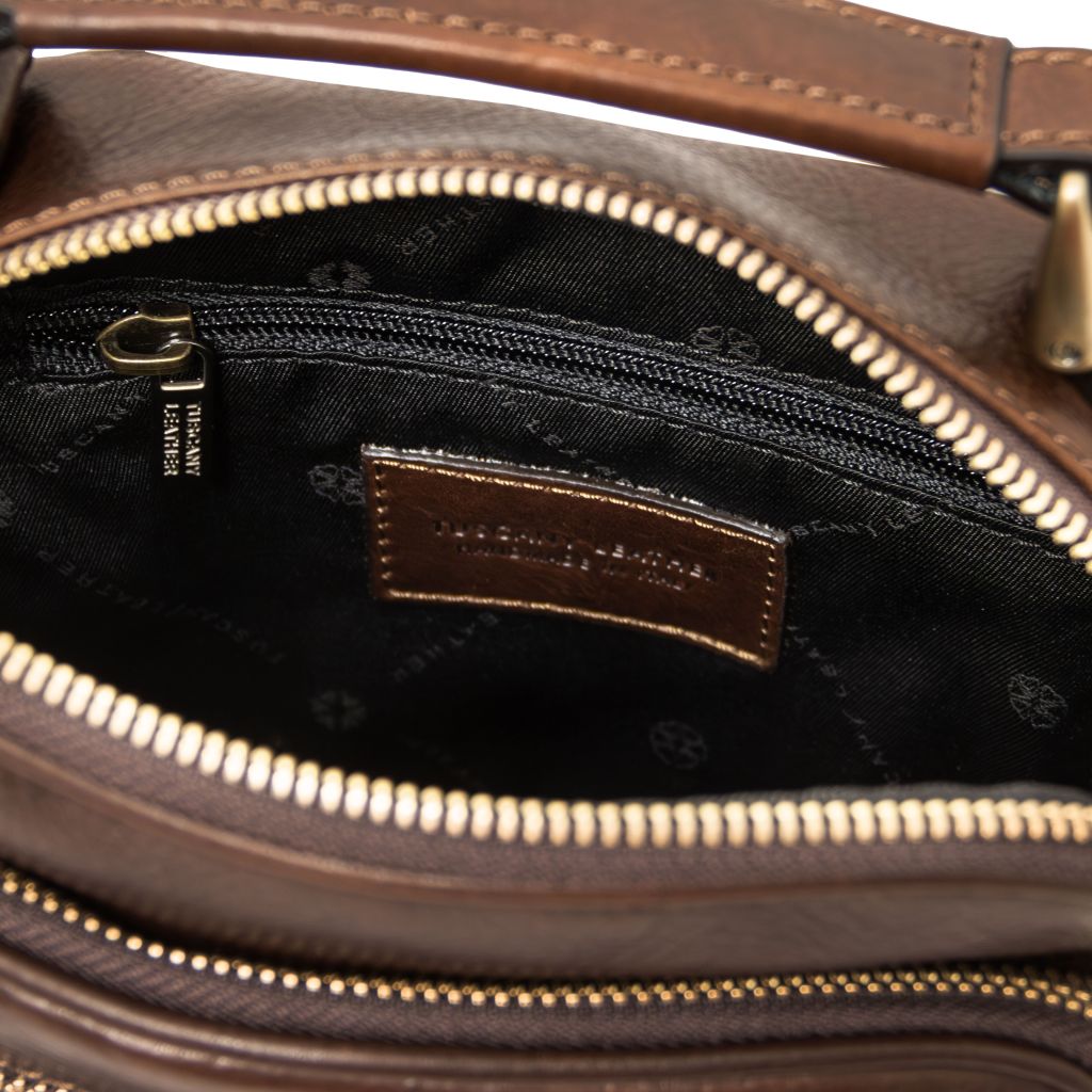 paul-leather-crossbody-bag-tl142457 - Tummanruskea - kuva 4