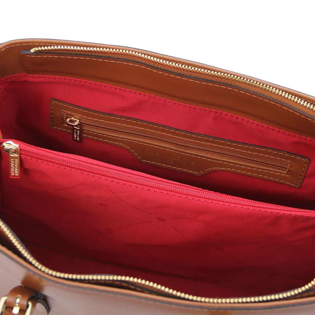 tl-bag-leather-shoulder-bag-tl142037 - Konjakki - kuva 5