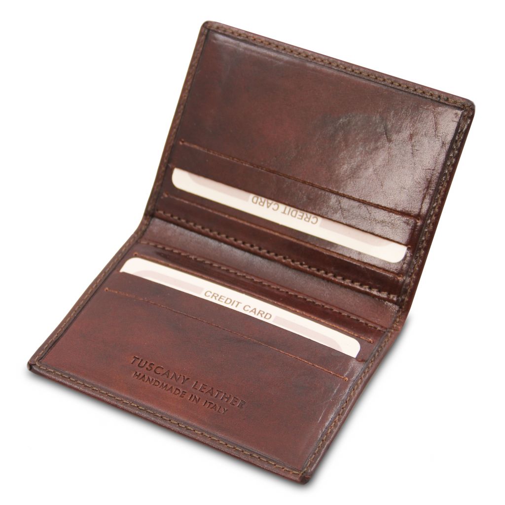 exclusive-leather-card-holder-tl142063 - Ruskea - kuva 3