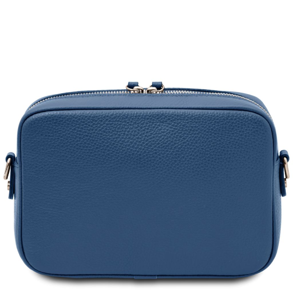 cubetto-leather-shoulder-bag-tl142499 - Deniminsininen - kuva 3
