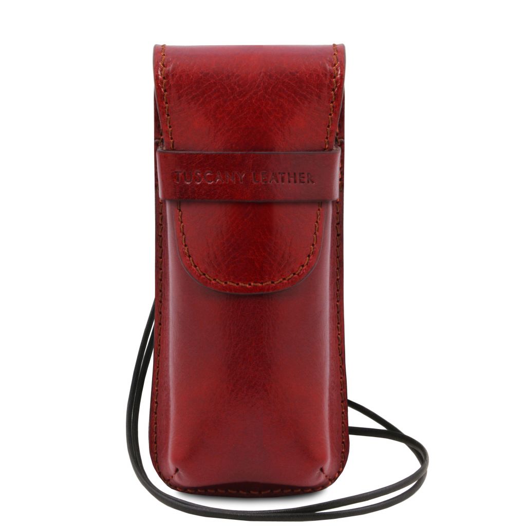exclusive-leather-crossbody-case-for-glasses-tl141282 - Punainen