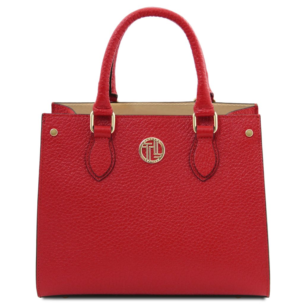 dama-leather-handbag-tl142565 - Huulipunainen