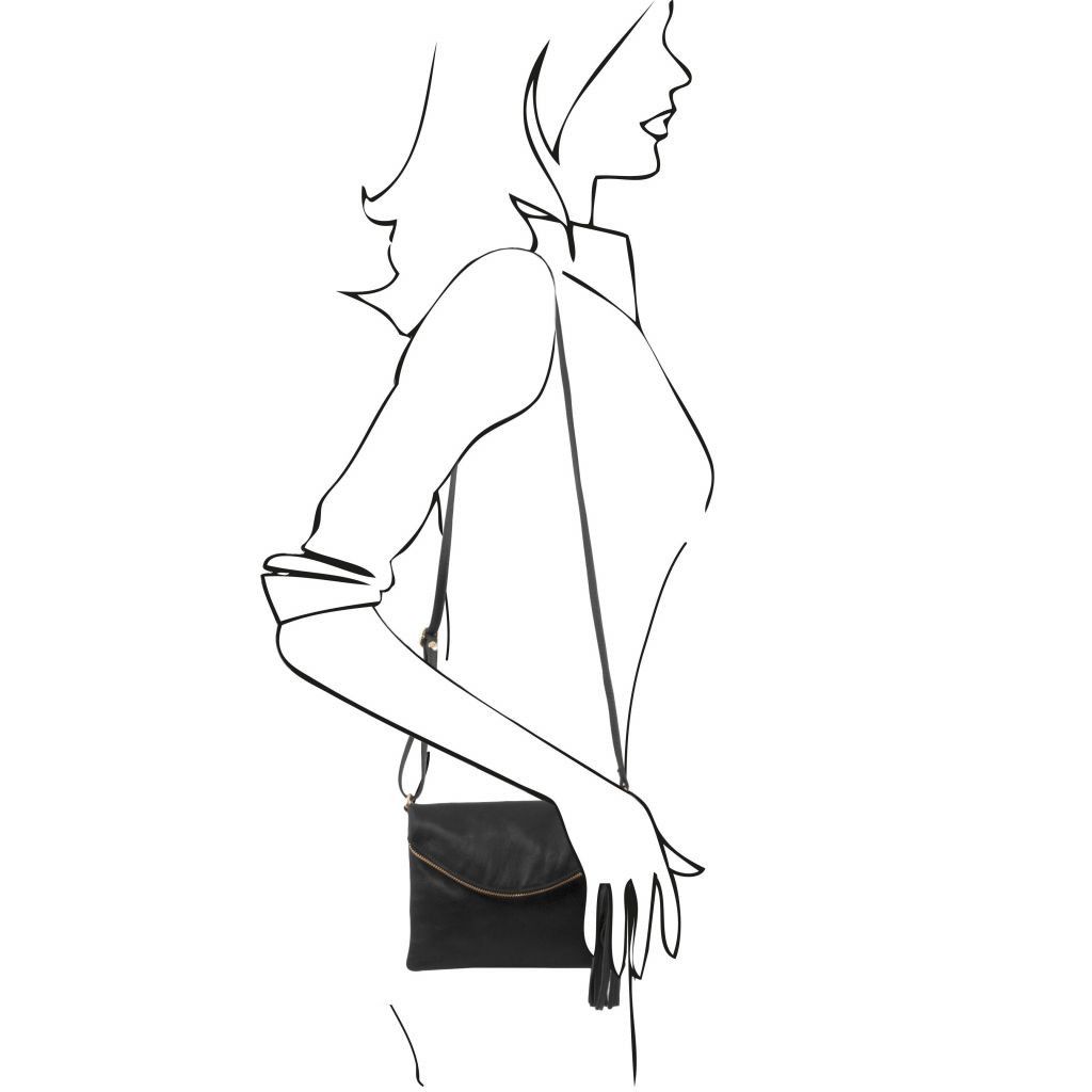 tl-young-bag-shoulder-bag-with-tassel-detail-tl141153 - Musta - kuva 6