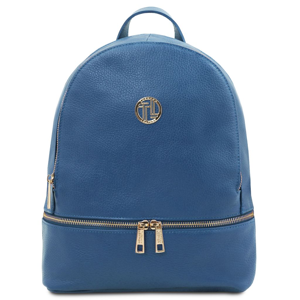 tl-bag-soft-leather-backpack-tl142280 - Deniminsininen