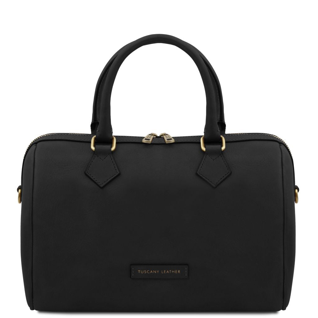 barrique-leather-duffle-bag-tl142573 - Musta