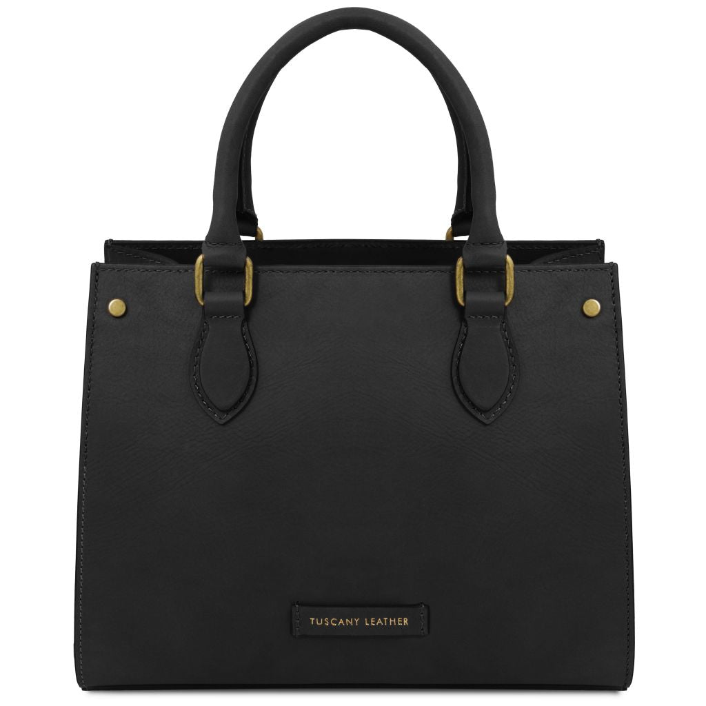 dama-leather-handbag-tl142564 - Musta