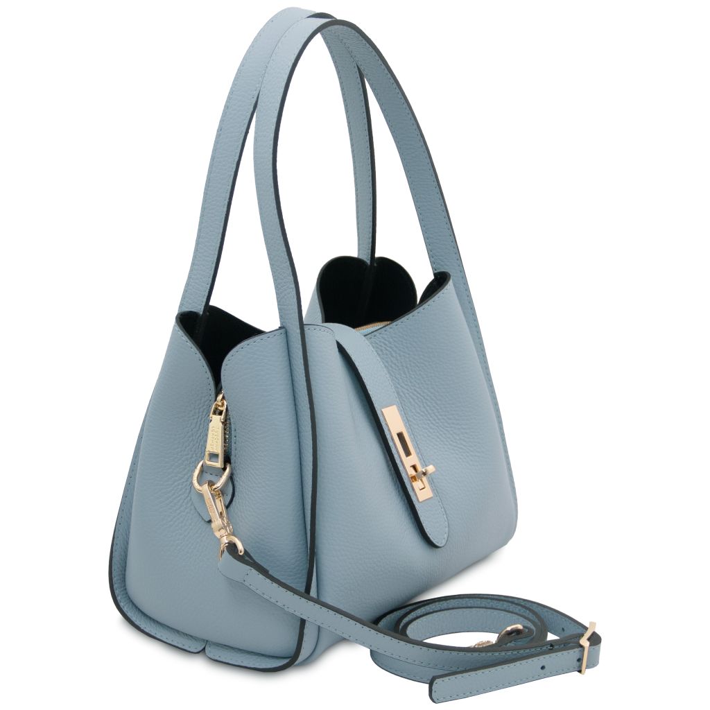 soave-soft-leather-handbag-tl142583 - Vaaleansininen - kuva 2