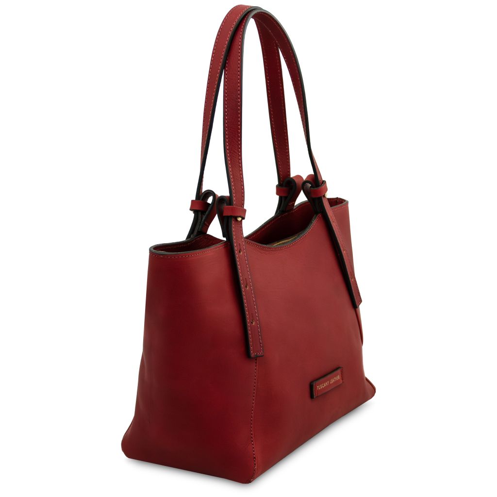 libra-leather-shoulder-bag-tl142562 - Punainen - kuva 2