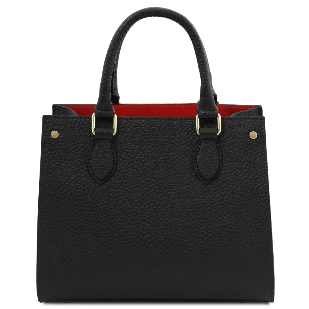 dama-leather-handbag-tl142565 - Musta - kuva 3