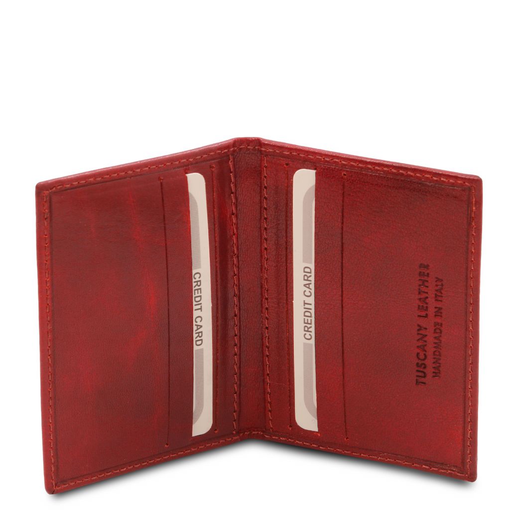 exclusive-leather-card-holder-tl142063 - Punainen - kuva 2