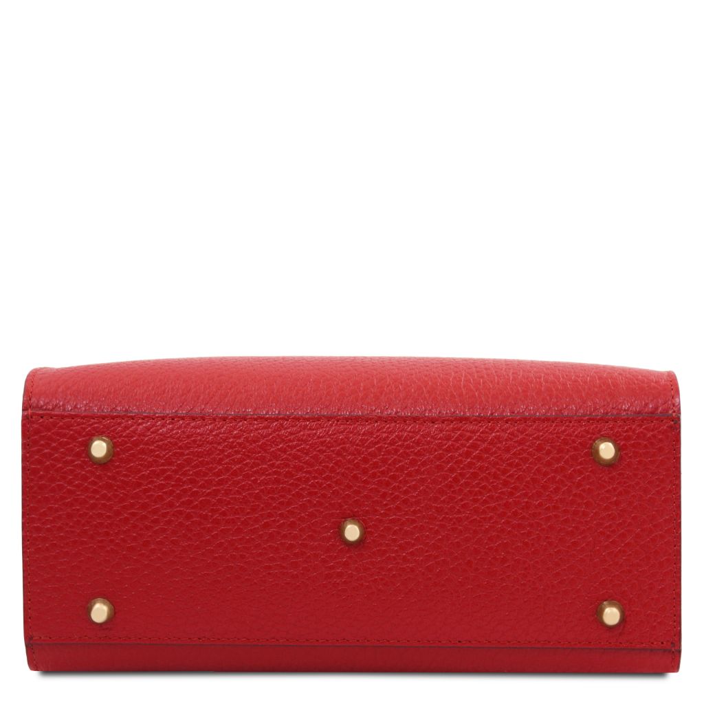 dama-leather-handbag-tl142565 - Huulipunainen - kuva 4