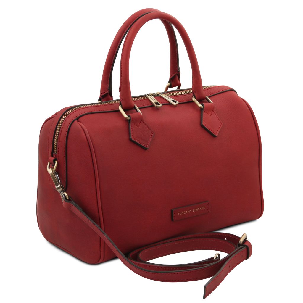 barrique-leather-duffle-bag-tl142573 - Punainen - kuva 2