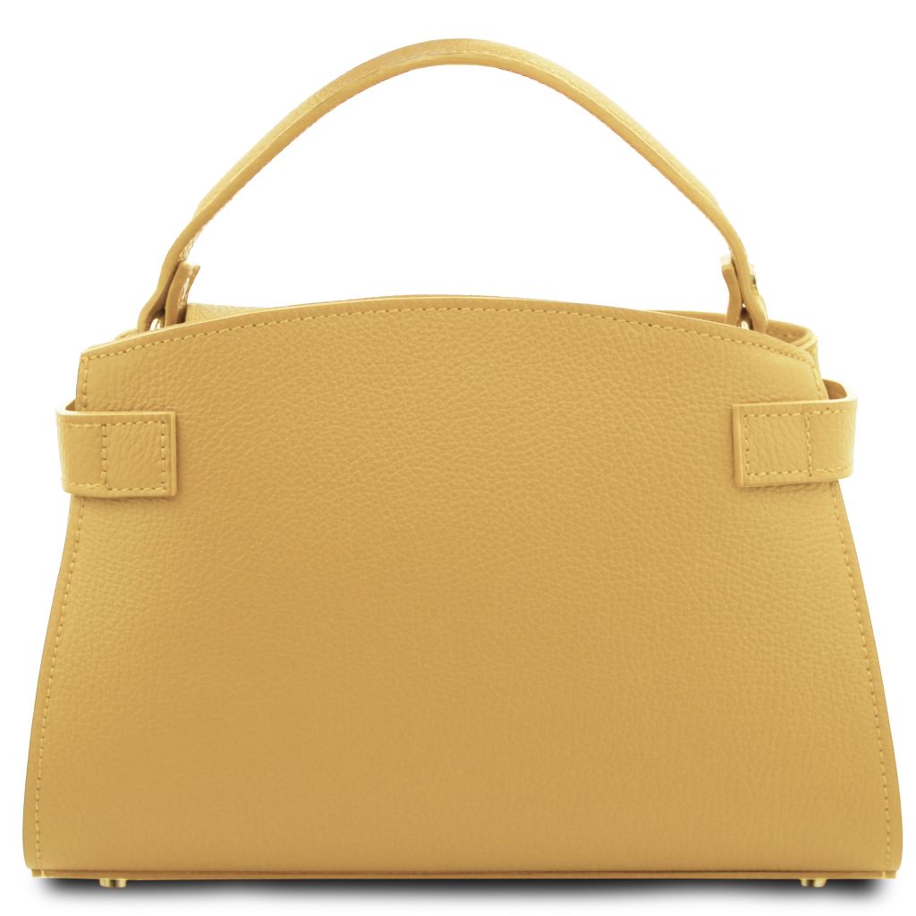 maisy-leather-tote-tl142455 - Pastellinkeltainen - kuva 3