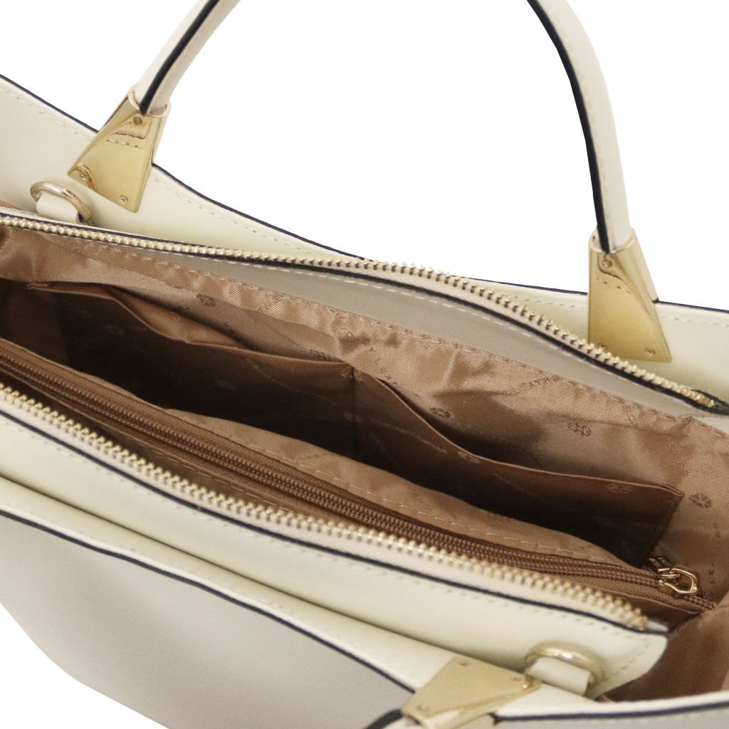 tl-bag-leather-handbag-tl142287 - Beige - kuva 6