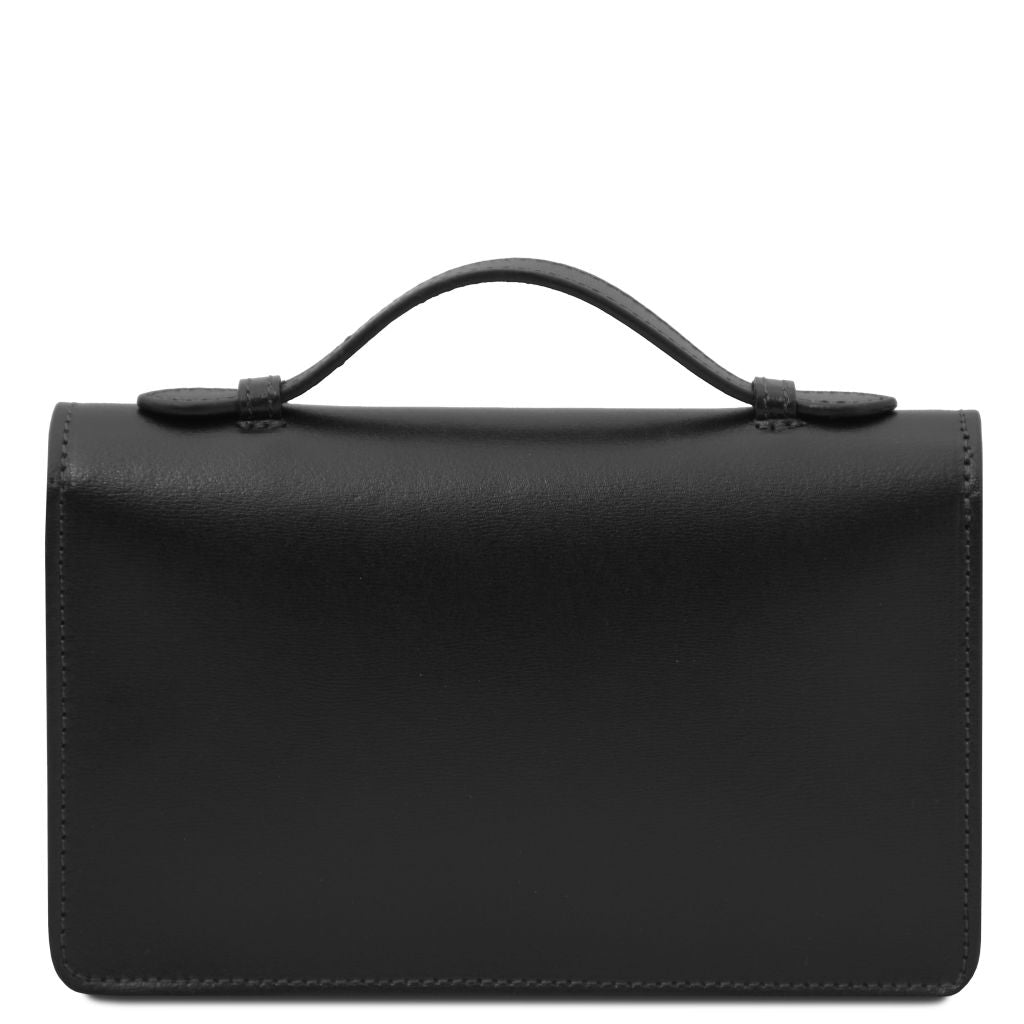 opera-leather-clutch-with-chain-strap-tl142505 - Musta - kuva 3